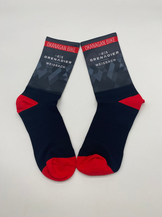 Weissach Ineos Grenadier X Okanagan Bike Socks (Limited Edition)